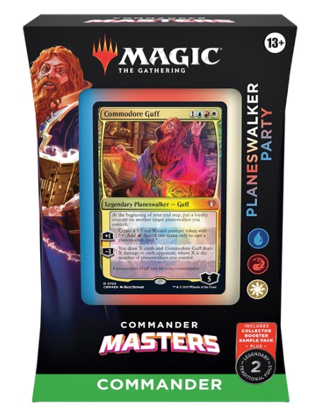 (image for) Commander Masters Planeswalker Party Deck